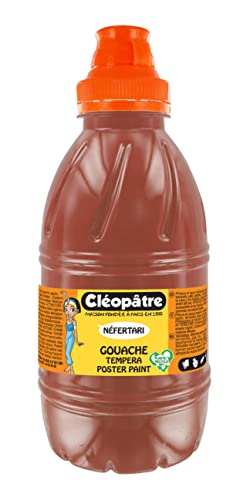 Cléopâtre Gouache Néfertari Baby Farbe, Siena, 500 ml von Cléopâtre