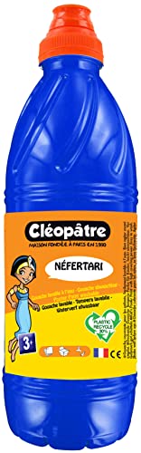 Cléopâtre Gouache Néfertari Baby Farbe, Ultramarinblau, 1 Liter, 1000 von Cléopâtre