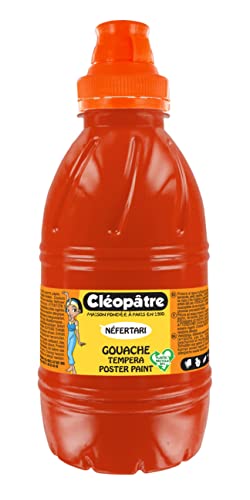 Cléopâtre Gouache Néfertari Baby Farbe, Zinnoberrot, 500 ml von Cléopâtre