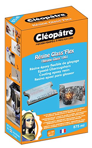 Cléopâtre - LCC20-1000 – Epoxid-Überzugs-Harz Glass'Flex, 875 ml von Cléopâtre