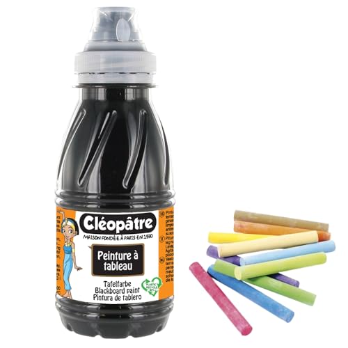 Cléopâtre - PGTN250-2 – Tafelfarbe, Schwarz, 250 ml von Cléopâtre