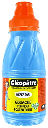 Cléopâtre Peintures à Effet Gouache, Neonblau, 250 ml von Cléopâtre