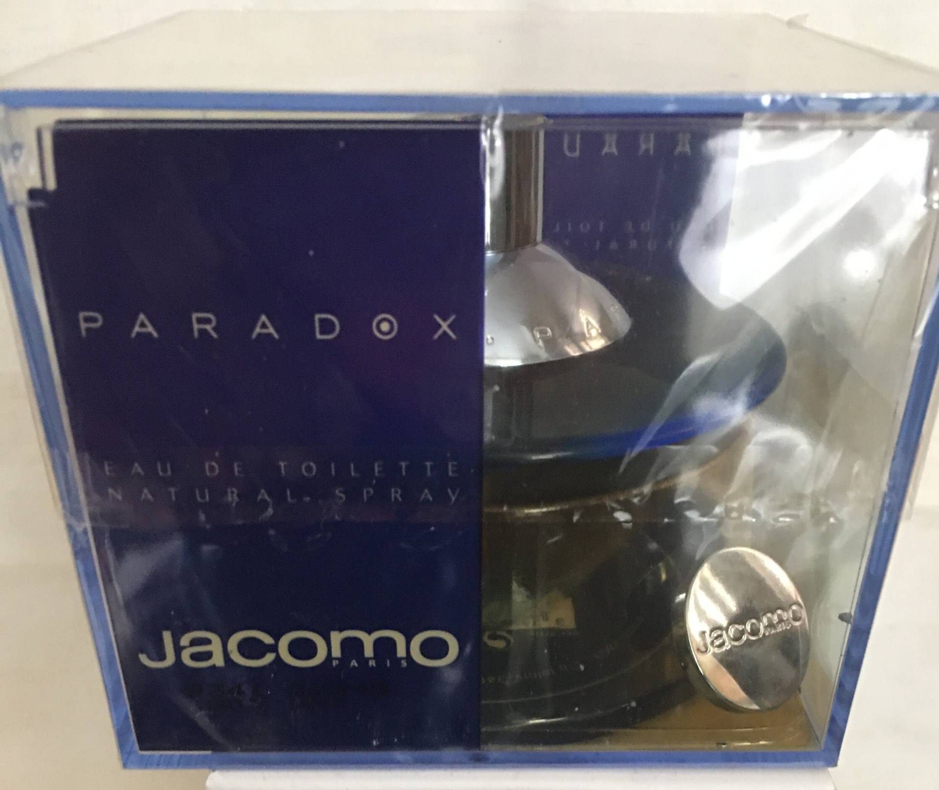 Jacomo Paradox Eau De Toilette Spray Parfum Für Frau Seltenes Vintage 1998 von Clothus