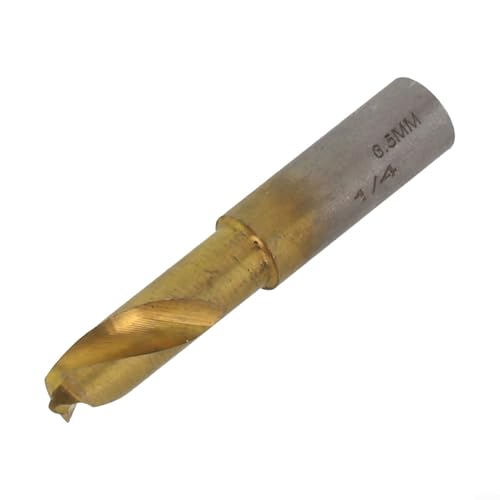 1 Stück 6,5 mm 8 mm 10 mm HSS Schweißbohrer Senker Bit (6,5 mm) von Cloudpower