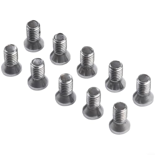 Premium-Torx-Schrauben für Hartmetall-Klingen zum Ersatz in CNC-Drehmaschinen-Werkzeugen als Ersatz für Hartmetallklingen, CNC-Drehmaschinen (M4,5 x 10 mm) von Cloudpower