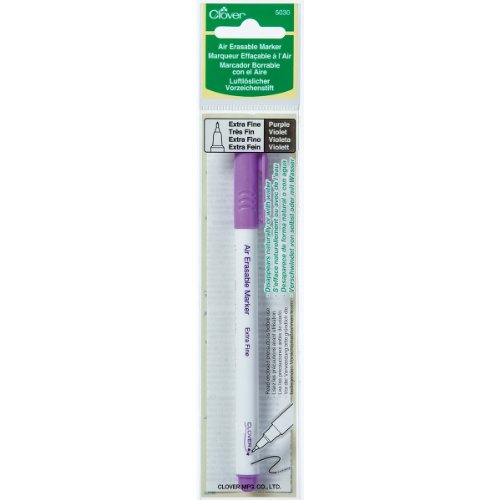 Clover Luftlöschbarer Marker, Violett, extra fein, CL5030 von Clover