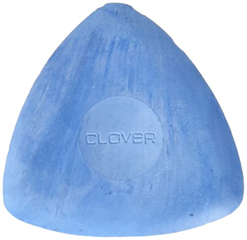 Clover Triangle Chalk Blue Schneiderkreide, Kreide, Blau, 1 Count (Pack of 1) von Clover