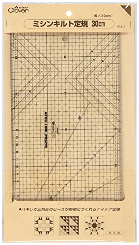 Clover sewing machine quilt ruler 30cm (japan import) von Clover