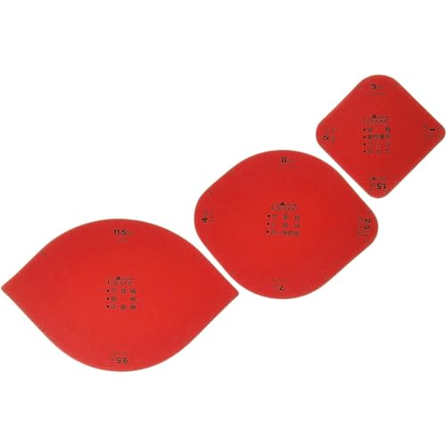 Set of 3 Clover sleeve rounded shape (japan import) von クロバー(Clover)