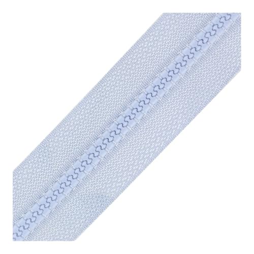 Cmis Kbei 2 Stück 50–120 cm 5# Harz-Reißverschluss, einzelnes offenes Ende, automatische Verriegelung, Kleidersäcke, DIY, Nähen, Bastelzubehör (blauviolett, C2716,120CM_NO5) von Cmis Kbei