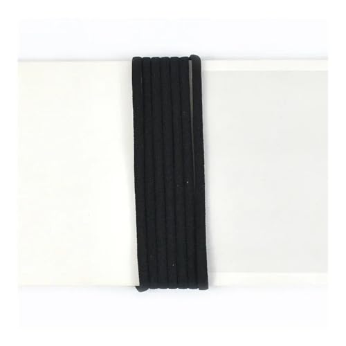 Cmis Kbei Meetee Nylon-Elastikband für Ohrbügel, Spitzenband, Schuhriemen, Schulter-Gurtband, DIY, handgefertigtes Zubehör, 5 m (schwarz, 5 m _ 5 mm) von Cmis Kbei