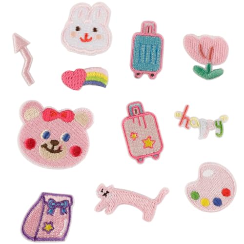 11 PCs Katzen Eisen Auf Flecken Applique Tierreparaturkoffer Stickerei Für Jeansdekoration 11 PCs Katzen Eisen Auf Flecken Applique Tierreparaturkoffer Stickerei Für Jeansdekoration von Cnrfeoap