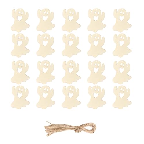 20pcs Halloweens Holzdekorationen Kreative Ornamente Handgefertigtes Bastelsatz Für Ferienhäuser Dekoration Zubehör Halloweens Holzdekorationen 20pcs Halloweens Holzdekorationen Kreative Ornamente Handgefertigtes Bastelsatz Für Ferienhäuser Dekoration Zubehör Halloweens Holzdekorationen von Cnrfeoap