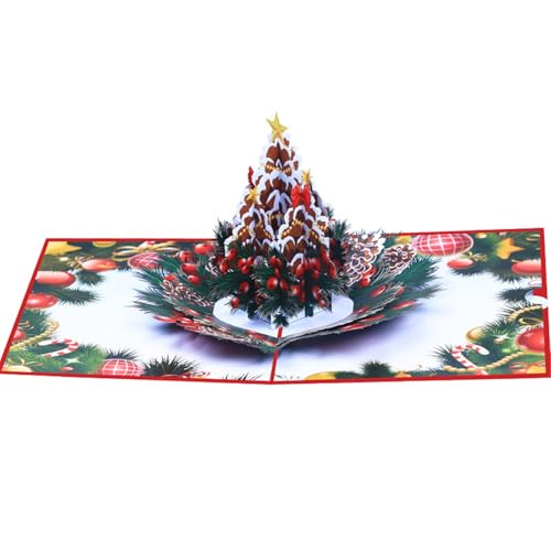 Cnrfeoap 3D Pine Cones Festives Card Mit Hüllkurvengrußkarte Für Saisonale Grüße Stilvolle Einladungskarte Home Dekoration von Cnrfeoap