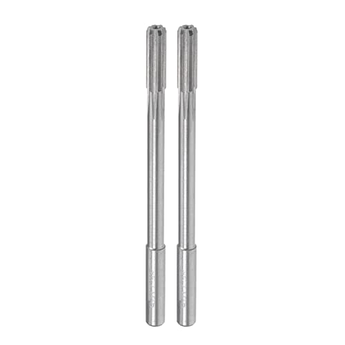 CoCud 2Stk Maschinenfräser Reibahle 5.8mm Durchmesser D4 Genauigkeit M35 Kobalt Schnellstahl Gerade Flöten Fräswerkzeug - (Anwendung: für Drehmaschine) von CoCud