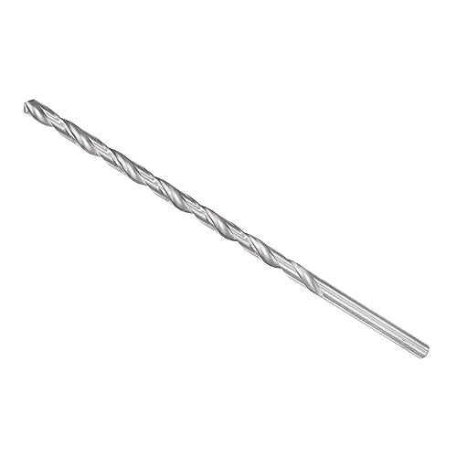 CoCud Extra Langer Spiralbohrer Bohrer 8.5mm Bohrer Durchmesser 250mm Gesamt Länge Schnellarbeitsstahl Drehbohrer - (Anwendung: für Kupfer Metall Holzarbeiten) von CoCud