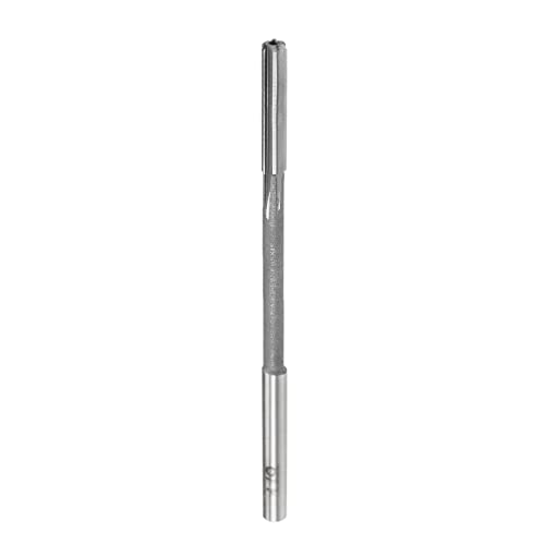 CoCud Spannen Reibahle 1/8" Schnitt Durchmesser H7 Schnellstahl Gerade Flöte Fräswerkzeug - (Anwendungen: für Drehbank Bohren Maschine) 1Stk von CoCud