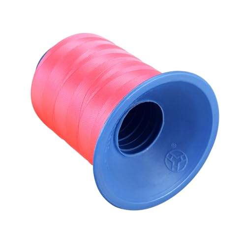 CoCud Verklebtes Nähgarn, 1312 Yards 210D/0.32mm Polyester Polsterungsgarn Hot Pink - (Anwendungen: zum Nähen von Leder, Polstermöbeln, Jeans und Perücken) - 1 Stück von CoCud