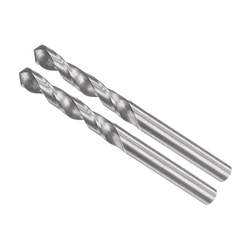 CoCud Voll Hartmetall Bohrer Bit 3.4mm Durchmesser YG6 (C2/K20) Wolfram Hartmetall Gerade Schaft Spiralbohrer - (Anwendung: für Edelstahl Stahl Legierung) 2Stk von CoCud