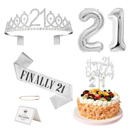 21. Geburtstag Dekoration Geschenk für Mädchen von CoFashion