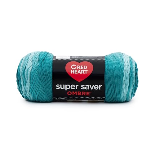 Coats & Clark Super Saver Ombré-Garn, 284 ml, Deep Teal von Red Heart