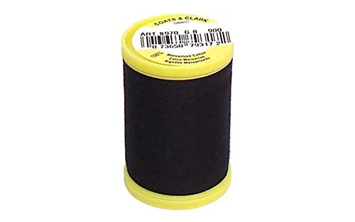 Coats General Purpose Cotton Thread 225yd-Black von Coats