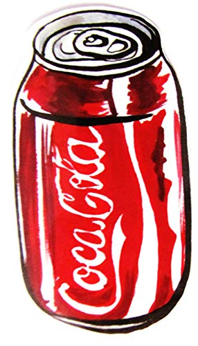 Coca C o l a - Aufkleber - Dose - Motiv 042-64 x 35 mm von Coca Cola -