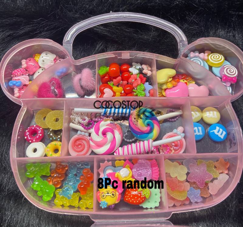 100+ Teile Kawaii Nagelbox 3D Nagel Charms Für Nail Art Designs Diy Bastelzubehör von CocoStop