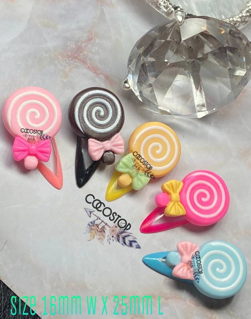 Lollipop Nagel Charms/ Candy Anhänger/ Kawaii 3D Anhänger Kunst von CocoStop