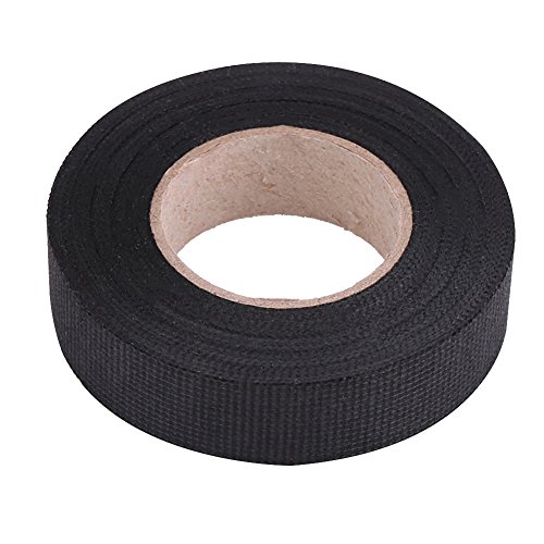 Isolierband Schwarz Isolierbänder Gewebeband Electrical Tape zum Isolieren Reparatur Elektrisches Klebeband 19mm*15m, Gewebeklebeband Reparaturband extra Power Universal Isolierband Gewebeband von Cocoarm