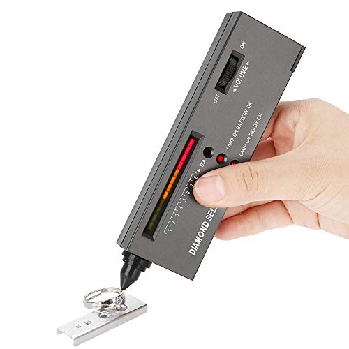 Tragbarer LED-Audio-Diamanttester mit PU-Gehäuse, Kleine Testplattform für die Präzisionsprüfung von Edelsteinselektoren Tragbarer LED-Audio-Diamanttester mit PU-Gehäuse, Kleine Testplattform für die Präzisionsprüfung von Edelsteinselektoren von Cocoarm