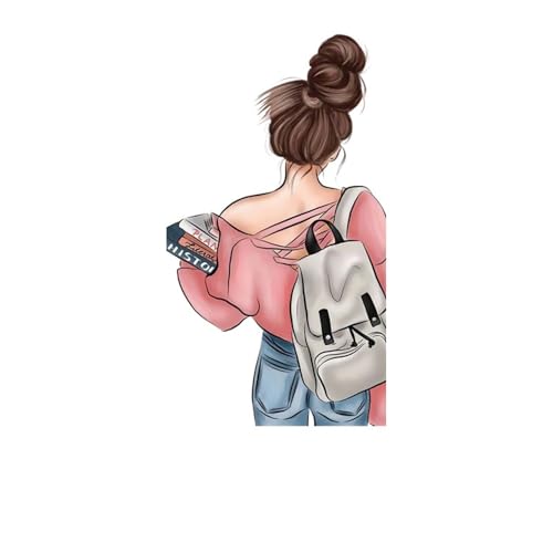 Codulu Eisen Auf Transfer Patches Rucksack Mädchen Wärmeübertragung Aufkleber Aufkleber Motiv Angewandt für DIY T-Shirt Jeans Tasche Hut Zubehör-S von Codulu