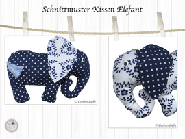 Nackenkissen Elefant von CoelnerLiebe