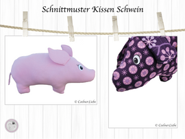 Nackenkissen Schwein von CoelnerLiebe