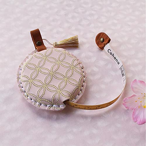 Cohana Sakura measuring tape leather 150cm pink - 1pc Cohana Sakura measuring tape leather 150cm pink - 1pc von Cohana
