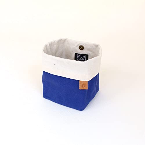 Cohana Accessory Pouch Waxed Canvas Japan Blue - 1pc Cohana Accessory Pouch Waxed Canvas Japan Blue - 1pc von Cohana