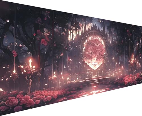 Diamond Painting Flower Diamond Painting Erwachsene Groß Xxl 100x200 cm Diamantmalerei Basteln Bilder Tree Kristall Kreativ DIY Mosaik Herstellung Bastelset, füR MäDchen Geschenke Haus Wanddekoo D-6 von Cohnpjng