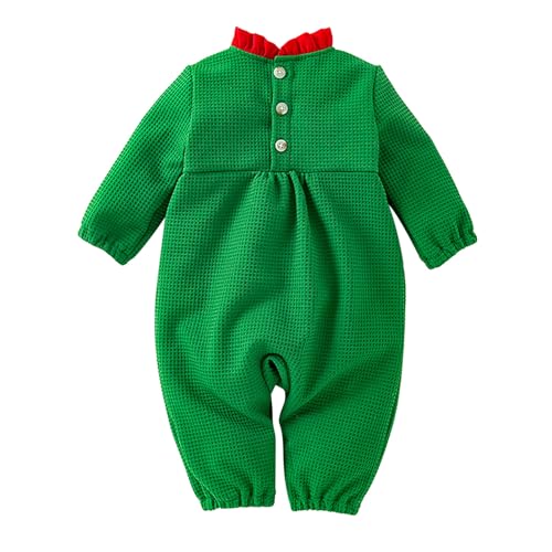 Cokbyavla Family Outfit Weihnachten,Strampler Für Baby-Jungen Weihnachten Kinder Weihnachtself Puppe Kostüm Baby Weihnachtsoutfit Baby Erstausstattung Neugeborene Mädchen Weihnachtsmann-Kleidung von Cokbyavla