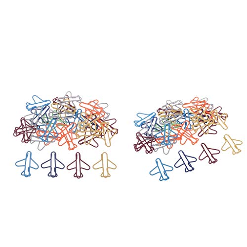 60 aus aus Flugzeug Büroklammern Büroklammern Heftklammern von Colcolo