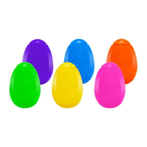 Colcolo 6pcs Ostern Eier Balance Gyro, Mini -Desktop -Gyroskop, Osterthema, Finger Finger Top rotierende Spielzeug für Jungen Mädchen von Colcolo