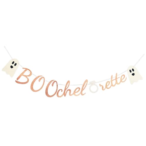 Colcolo Halloween-Thema-Banner zum Aufhängen, Dekoration, DIY, handgefertigt, rustikale Lieferanten, Party-Zubehör, Girlande, Banner für Zuhause, D von Colcolo