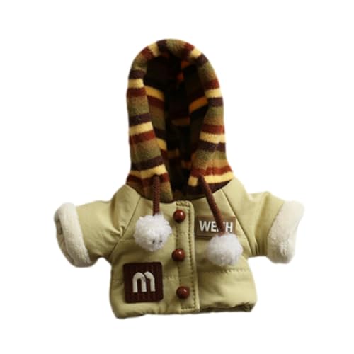 Colcolo Mini Puppenkleidung,Puppen Winter Warmer Mantel,bezaubernd,Kleidung,Mädchen Puppenkleidung,Kostüm für Anhängerpuppe,Geschenk für kleine Mädchen von Colcolo