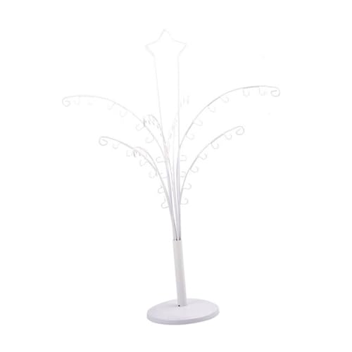 Colcolo Ohrring Rack Schmuck Baumständer Strudy Home Decor Praktische Schmuck Organizer Halskette Armbandstand für Anhänger Ringe Geschenke, Weiß Colcolo Ohrring Rack Schmuck Baumständer Strudy Home Decor Praktische Schmuck Organizer Halskette Armbandstand für Anhänger Ringe Geschenke, Weiß von Colcolo