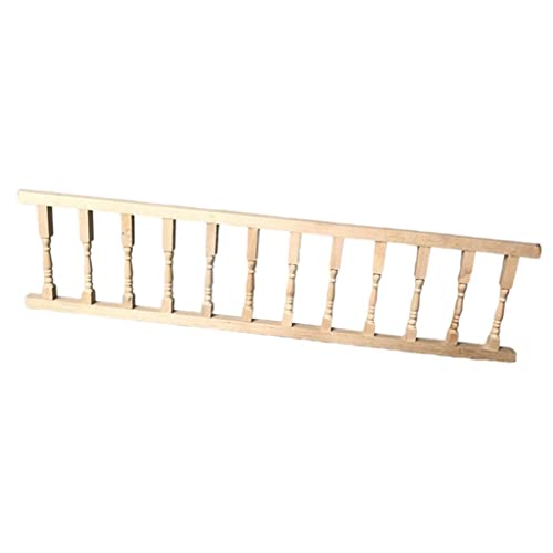 Colcolo Puppenhaus Handlauf Dekoration Möbelzubehör DIY Zaun Baluster 1:12 für Balkon Stufen Treppe Kinder Kinder von Colcolo