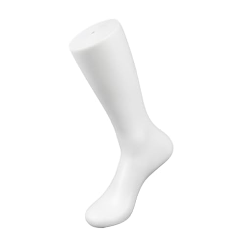 Colcolo Socken-Mannequin-Fußdisplay für Kinder, Fußmodell, Fußformen, Raum, Socken-Fußdisplaymodell für Strümpfe, Armbänder, gewerblich, Weiß 30cm von Colcolo