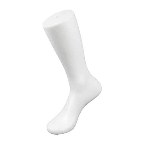 Colcolo Socken-Mannequin-Fußdisplay für Kinder, Fußmodell, Fußformen, Raum, Socken-Fußdisplaymodell für Strümpfe, Armbänder, gewerblich, Weiß 37cm von Colcolo