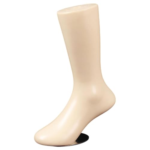 Colcolo Socken-Mannequin-Fußdisplay für Kinder, menschliches Fußmodell, Requisite mit Standfuß, Sockendisplaymodell für Armbänder, Strumpfwaren und Socken , Skin H 15cm von Colcolo