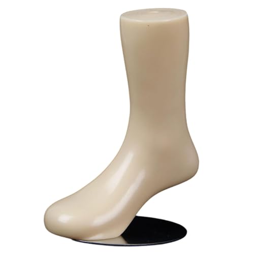 Colcolo Socken-Mannequin-Fußdisplay für Kinder, menschliches Fußmodell, Requisite mit Standfuß, Sockendisplaymodell für Armbänder, Strumpfwaren und Socken , Skin H 21cm von Colcolo