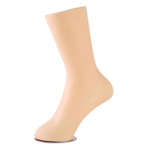 Colcolo Socken-Mannequin-Fußdisplay für Kinder, menschliches Fußmodell, Requisite mit Standfuß, Sockendisplaymodell für Armbänder, Strumpfwaren und Socken , Skin H 24cm von Colcolo