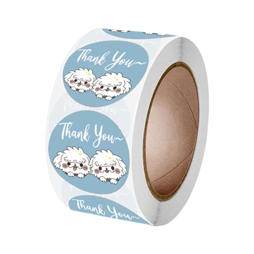 Colcolo Vielen Dank an Aufkleber Diary Stickers Self Stick 2,5 cm Labels Paper -Tags für Buchstabenkarte für Postkarten -Scrapbooking -Dekoration, Blau Colcolo Vielen Dank an Aufkleber Diary Stickers Self Stick 2,5 cm Labels Paper -Tags für Buchstabenkarte für Postkarten -Scrapbooking -Dekoration, Blau von Colcolo